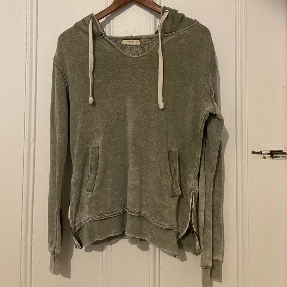 OceanDrive Faded Green Hoodie